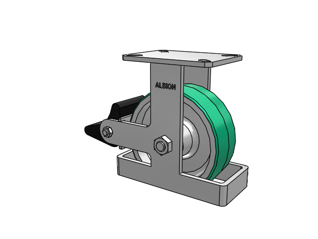 310PD08501RPATPPLBTO Albion Rigid Caster