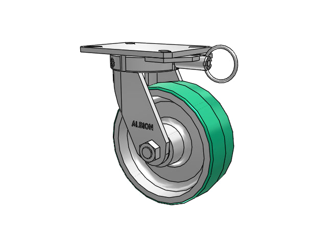 310PD08501SPATPL Albion Swivel Caster