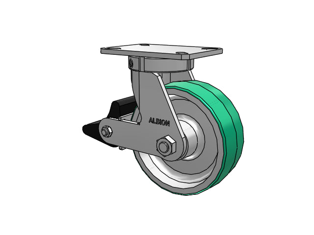 310PD08501SPATPPLB Albion Swivel Caster
