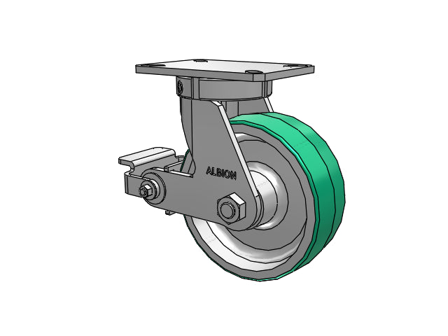310PD08501SPATPP Albion Swivel Caster