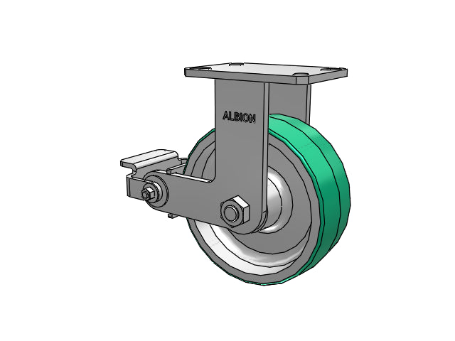 310PD08509RP Albion Rigid Caster