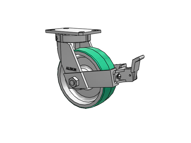 310PD08509SFBB Albion Swivel Caster