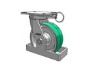 310PD08509SPATPTOL Albion Swivel Caster