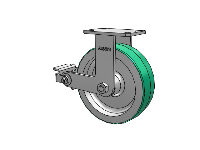 310PD10501RP Albion Rigid Caster