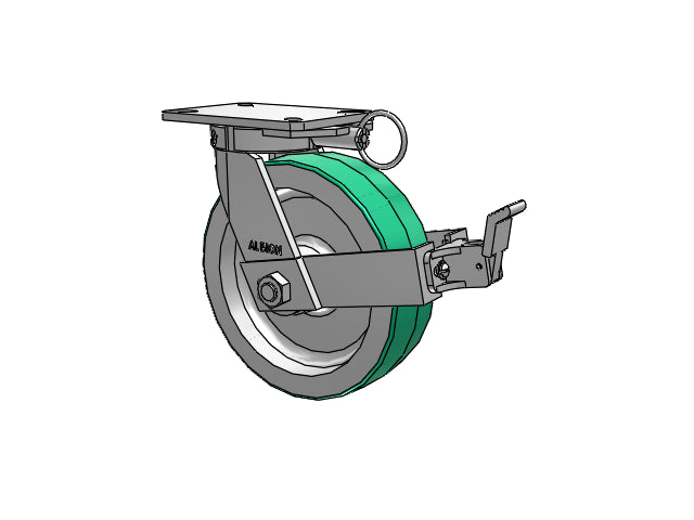 310PD10509SPATPFBBL Albion Swivel Caster