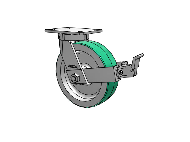 310PD10509SPATPFBB Albion Swivel Caster