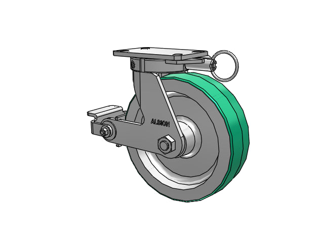 310PD10509SPL Albion Swivel Caster