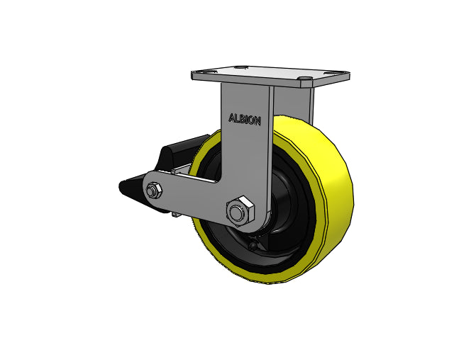 310PF08528RPLB Albion Rigid Caster