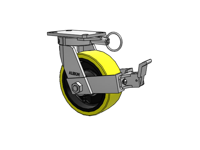 310PF08528SFBBL Albion Swivel Caster