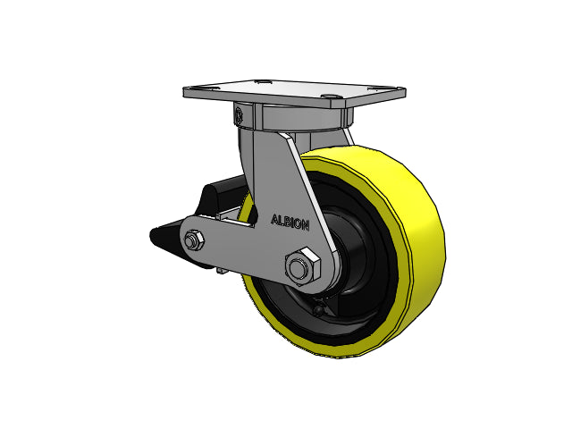 310PF08528SPATPPLB Albion Swivel Caster
