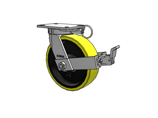 310PF10528SPATPFBBL Albion Swivel Caster