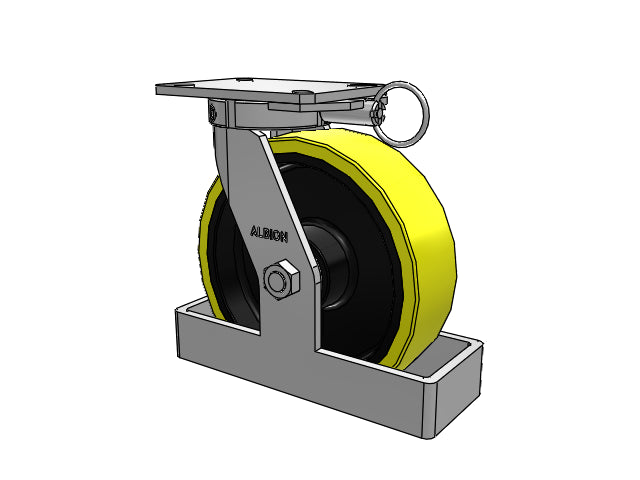 310PF10528SPATPTOL Albion Swivel Caster