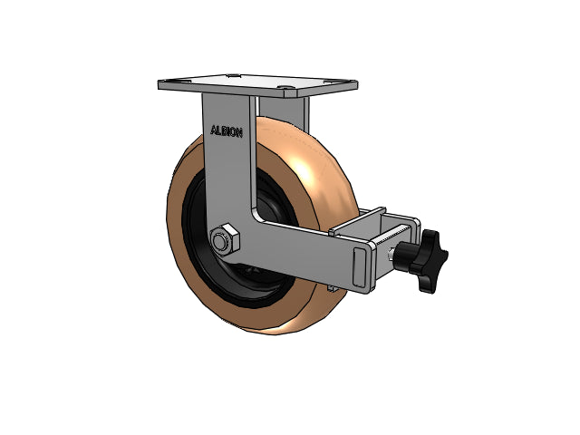 310PR10509RPATPFBB Albion Rigid Caster