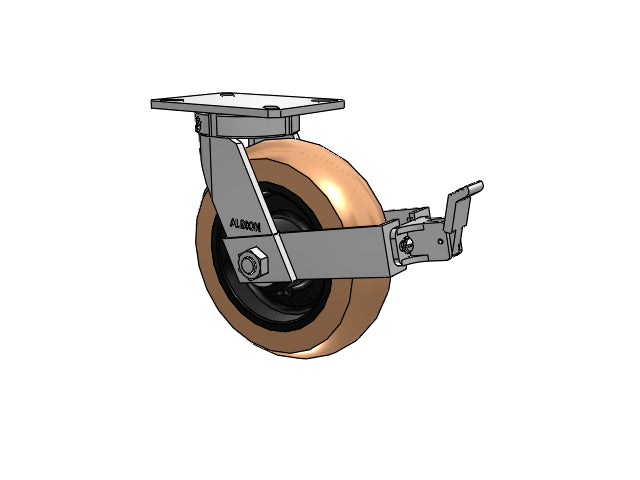 310PR10528SPATPFBB Albion Swivel Caster