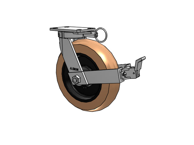 310PR12509SFBBL Albion Swivel Caster