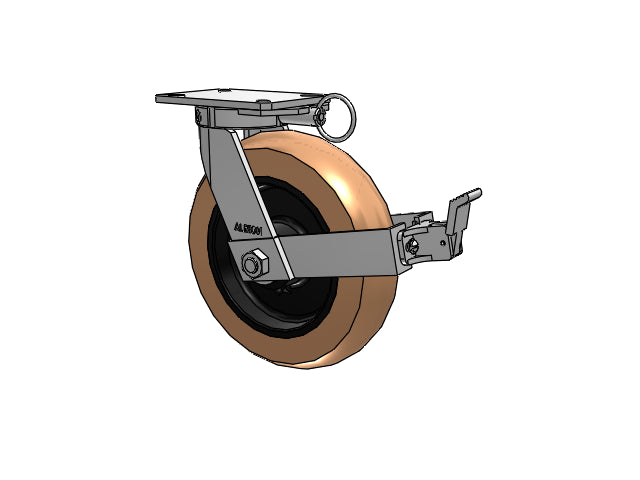 310PR12509SPATPFBBL Albion Swivel Caster