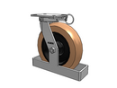 310PR12509SPATPTOL Albion Swivel Caster
