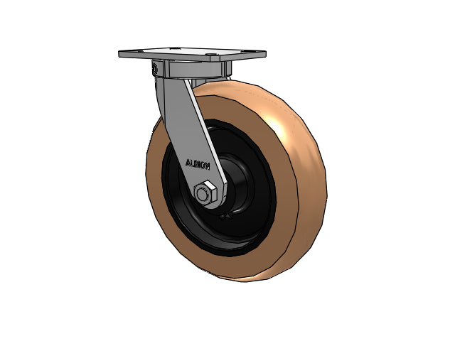 310PR12509SPATP Albion Swivel Caster