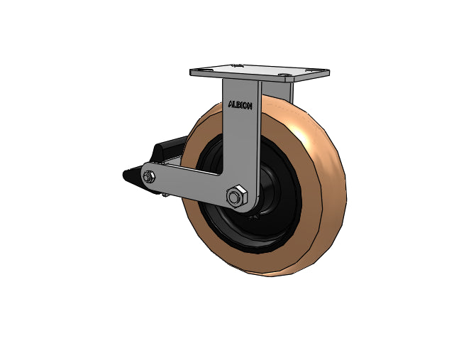 310PR12528RPATPPLB Albion Rigid Caster