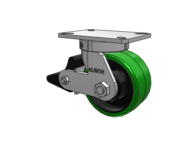 310PX06501SPATPPLB Albion Swivel Caster