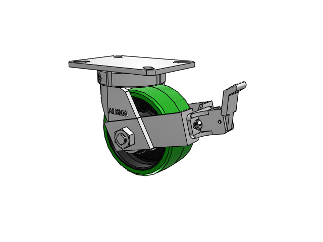 310PX06509SPATPFBB Albion Swivel Caster