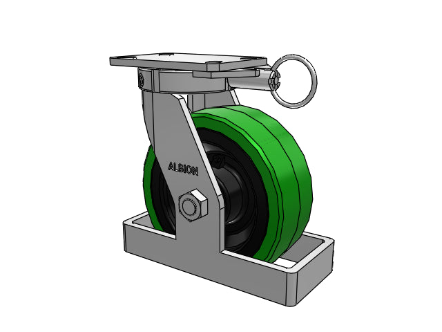 310PX08501STOL Albion Swivel Caster