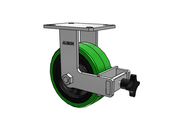 310PX08509RPATPFBB Albion Rigid Caster