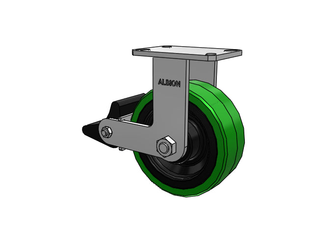 310PX08509RPLB Albion Rigid Caster