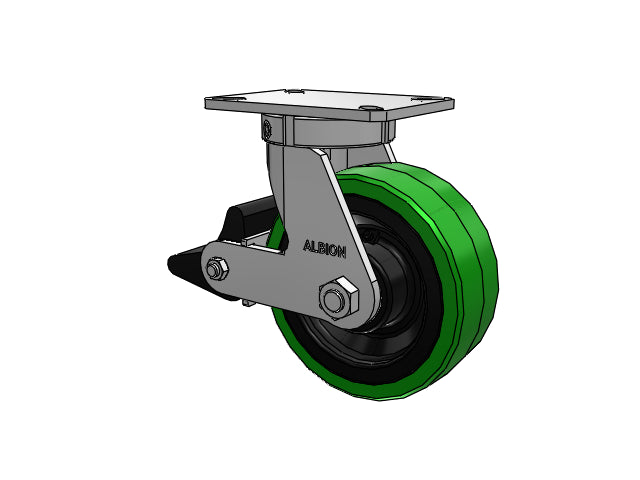 310PX08509SPATPPLB Albion Swivel Caster