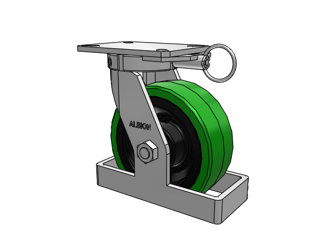 310PX08509SPATPTOL Albion Swivel Caster