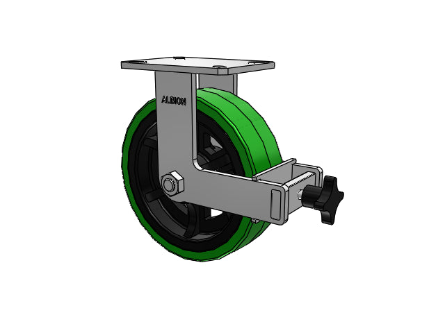310PX10501RPATPFBB Albion Rigid Caster