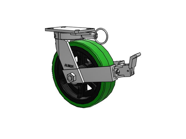 310PX10509SFBBL Albion Swivel Caster