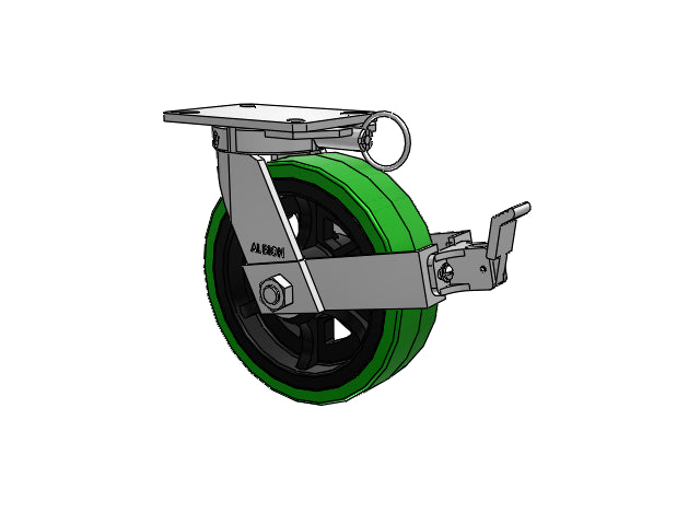 310PX10509SPATPFBBL Albion Swivel Caster