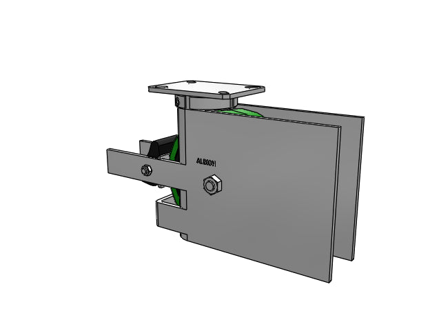 310PX10509SPATPPLBTO Albion Swivel Caster