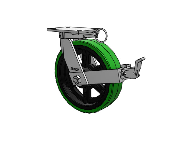 310PX12501SPATPFBBL Albion Swivel Caster
