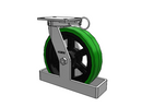 310PX12501SPATPTOL Albion Swivel Caster