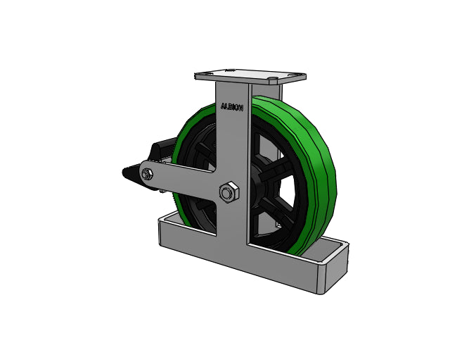 310PX12509RPLBTO Albion Rigid Caster