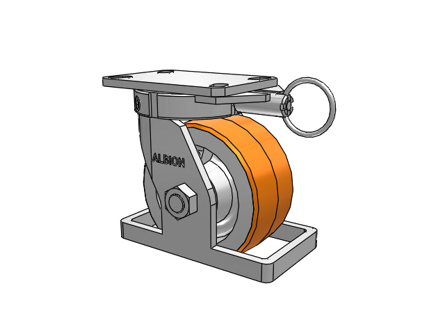 310PY06501STOL80A Albion Swivel Caster