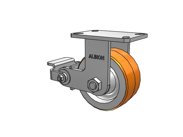 310PY06509RP80A Albion Rigid Caster