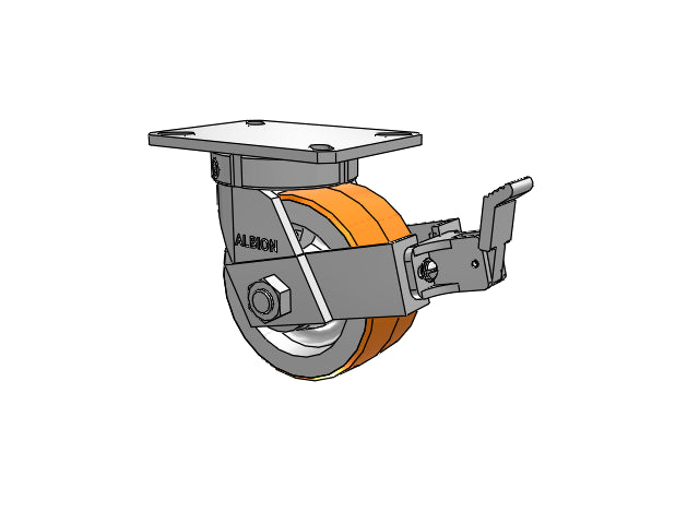 310PY06509SPATPFBB80A Albion Swivel Caster