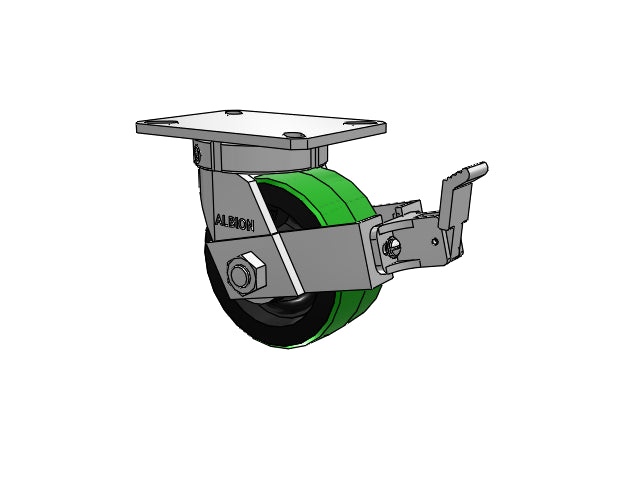 310PY06509SPATPFBB Albion Swivel Caster