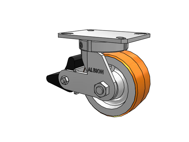 310PY06509SPATPPLB80A Albion Swivel Caster