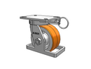 310PY06509SPATPTOL80A Albion Swivel Caster