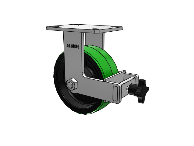 310PY08501RPATPFBB Albion Rigid Caster