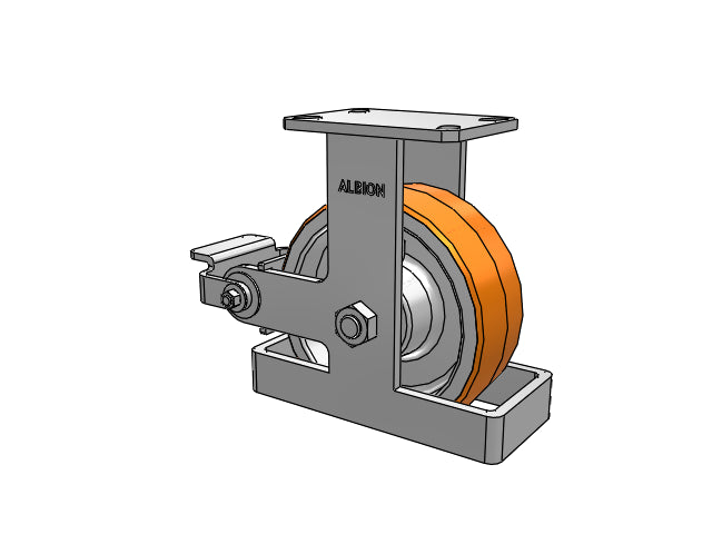 310PY08501RPTO80A Albion Rigid Caster