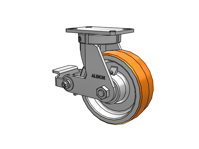 310PY08501SP80A Albion Swivel Caster