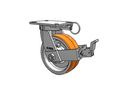 310PY08501SPATPFBBL80A Albion Swivel Caster
