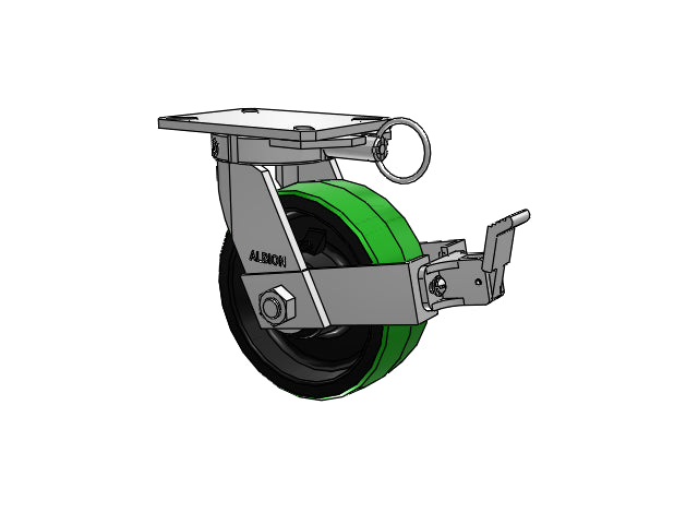 310PY08501SPATPFBBL Albion Swivel Caster