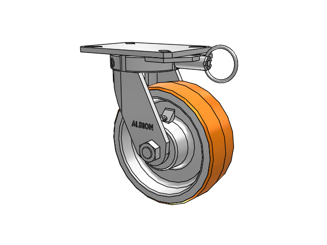 310PY08501SPATPL80A Albion Swivel Caster