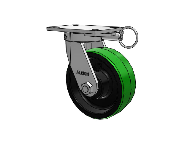 310PY08501SPATPL Albion Swivel Caster